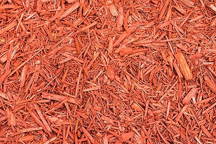 GARDENWISE Premium Red Wood Mulch for Indoor, Patio, Potting Media, Gardens, Lawns, and Landscaping (0.7 CF - 20 L - 21 QTS)